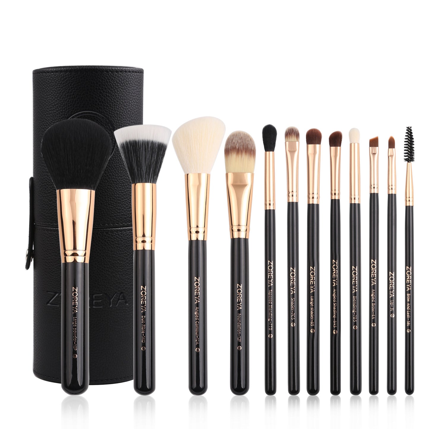 Flawless blend with Zoreya Brush Set.