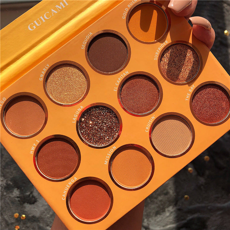 ColourPop’s Golden Hour Eyeshadow Palette - California Dream'n