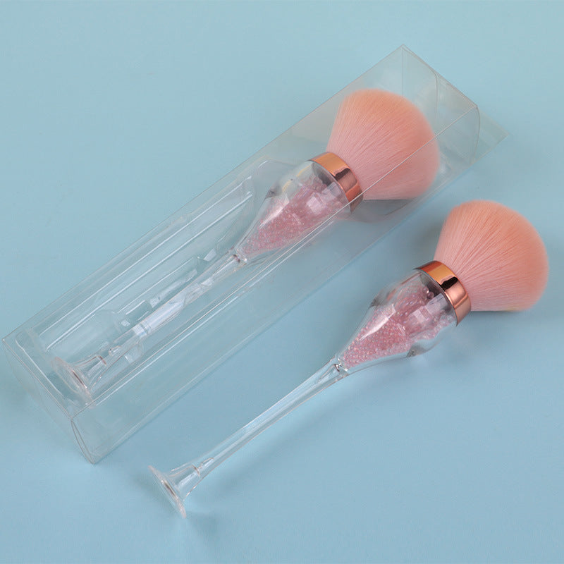 Wine Glass Liquid Makeup Brush – Your Glow’s Chic Multitasker