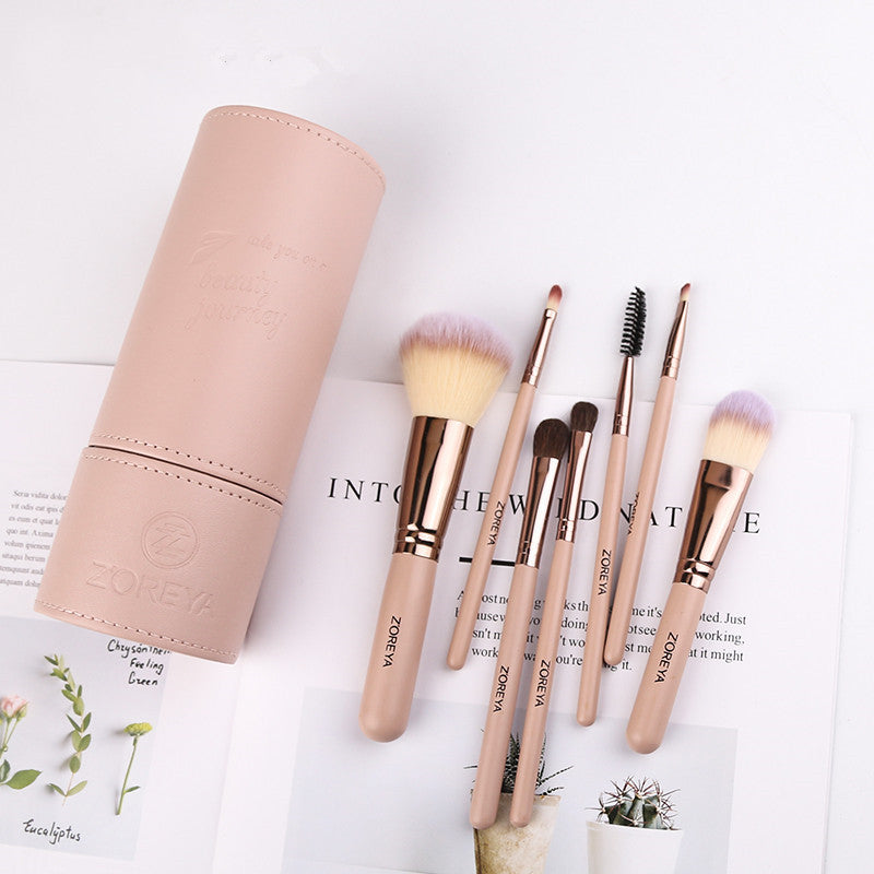 Zoreya 7-Piece Makeup Brush Set – Your Daily Glow’s Stunning Sidekick