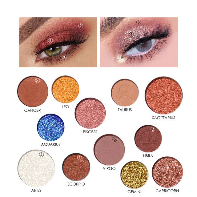 Constellation 12-Shade Eyeshadow Palette