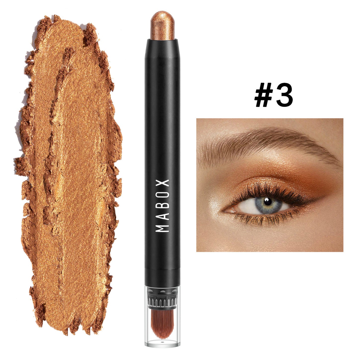 MABOX PrismGlow Waterproof Eyeshadow Sticks