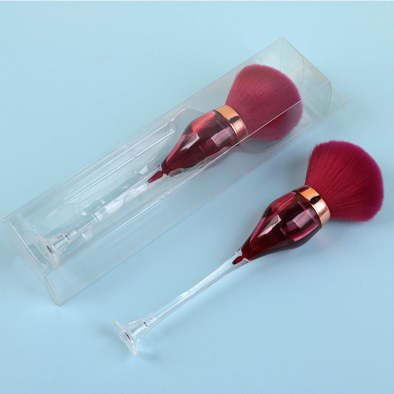 Wine Glass Liquid Makeup Brush – Your Glow’s Chic Multitasker