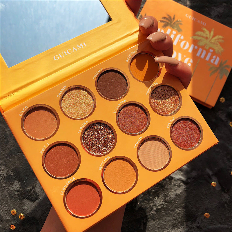 ColourPop’s Golden Hour Eyeshadow Palette - California Dream'n