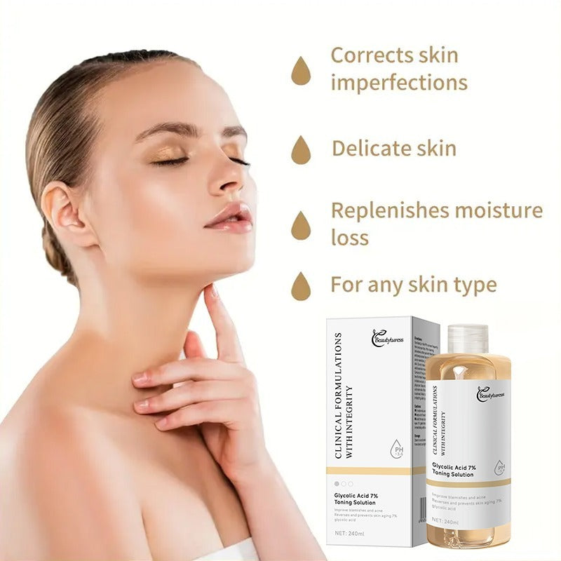 Hydrated skin texture from GlycoYouth Aloe.