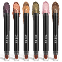MABOX PrismGlow Waterproof Eyeshadow Sticks