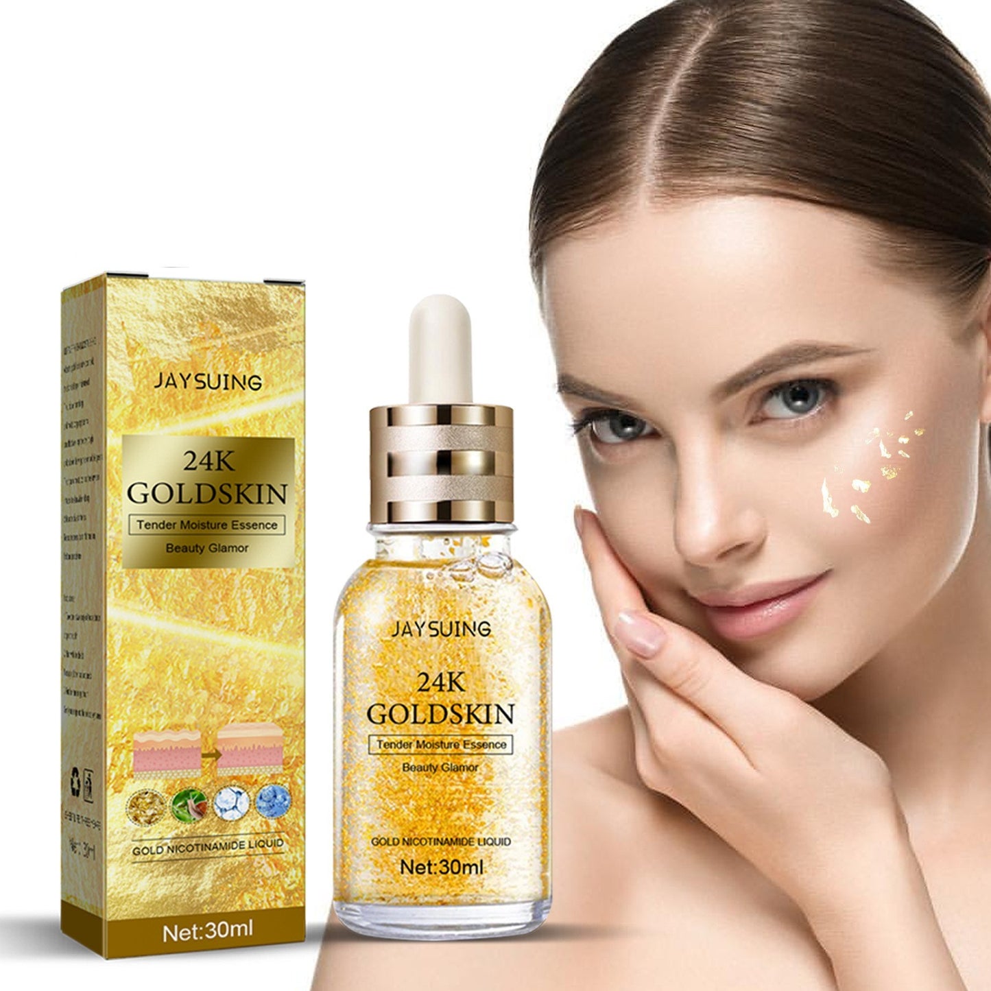 24K Gold Serum: Glow Like Royalty, Slay Like a Boss