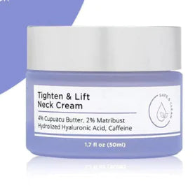 Brightened skin from Unstoppable Neck Cream.