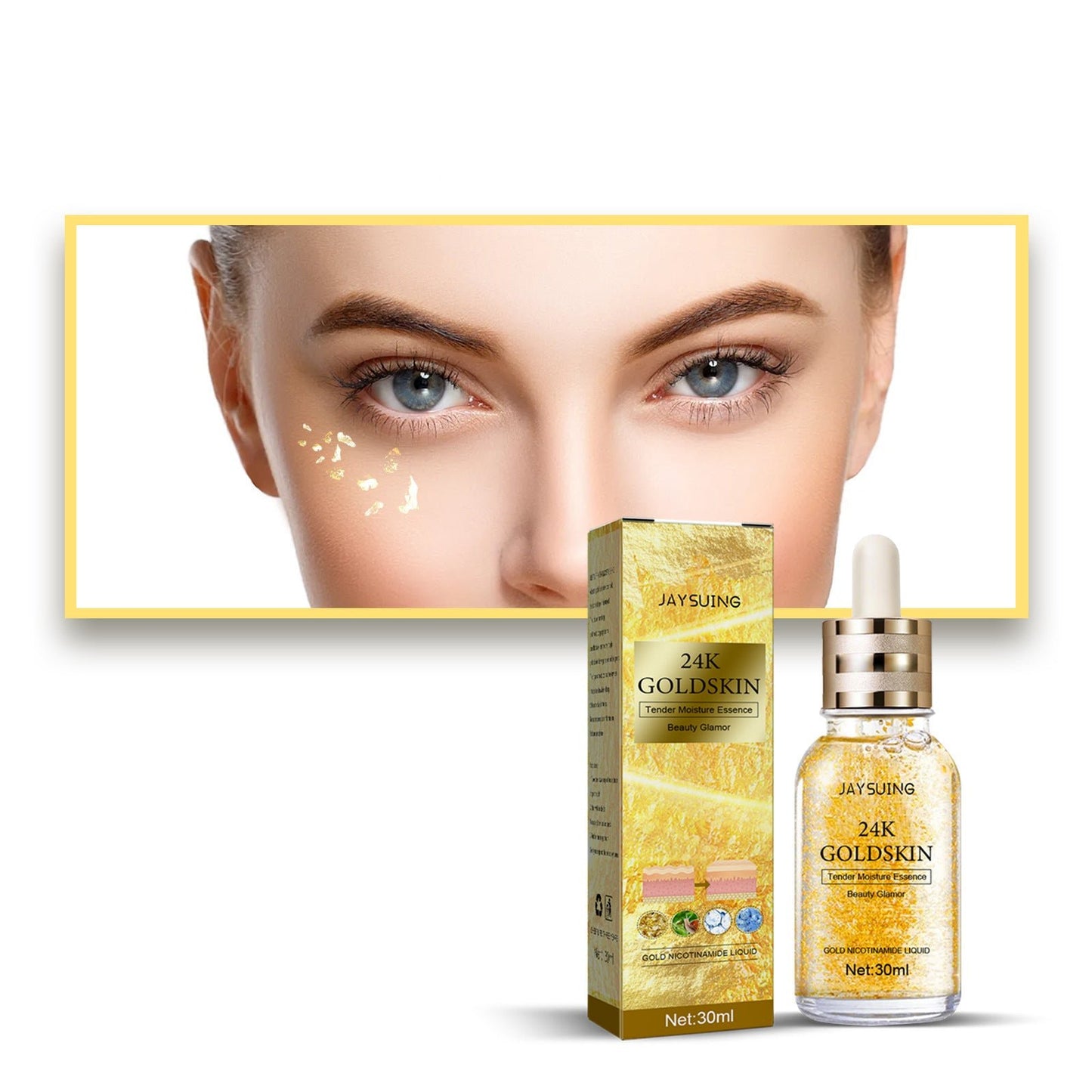 24K Gold Serum: Glow Like Royalty, Slay Like a Boss