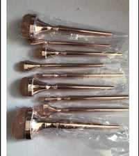 Luxe rose gold finish on Iconic HD Brushes.