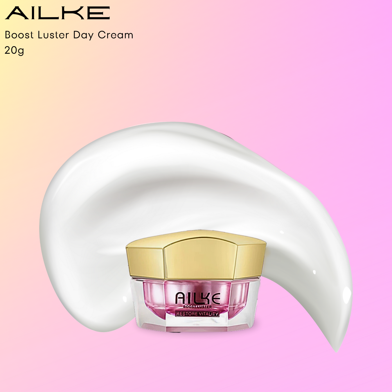 AILKE Double Whitening Serum-Cream Product Line