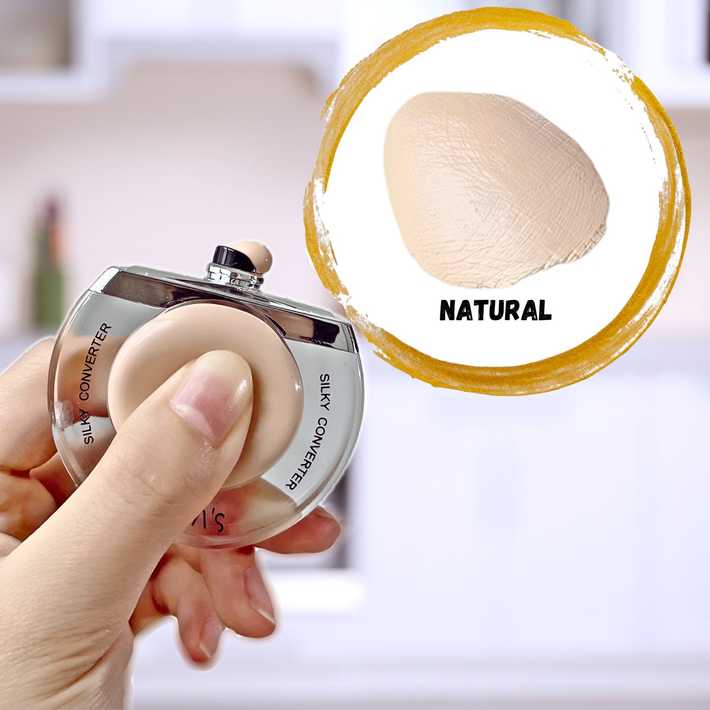 Natural shade foundation