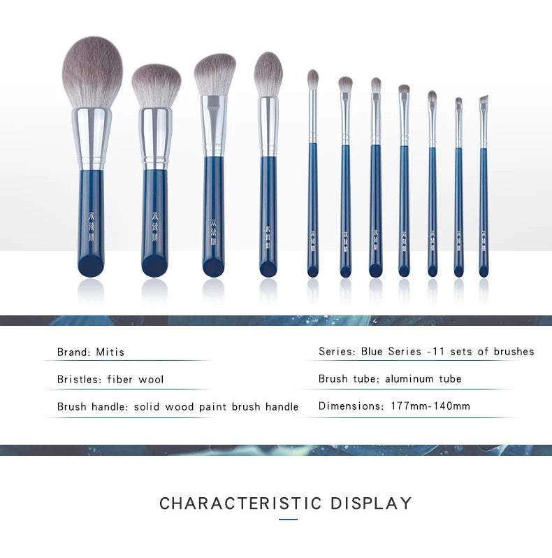 My Destiny 11-Piece Professional Makeup Brush Set - Beauty Unstoppable
