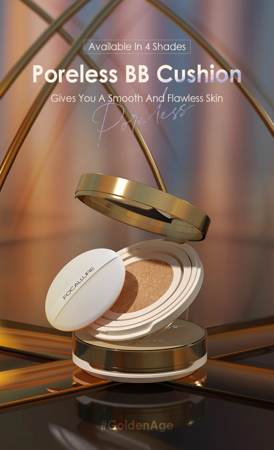 FOCALLURE Waterproof Matte Air Cushion BB & CC Cream – Your Face’s Fierce Fix