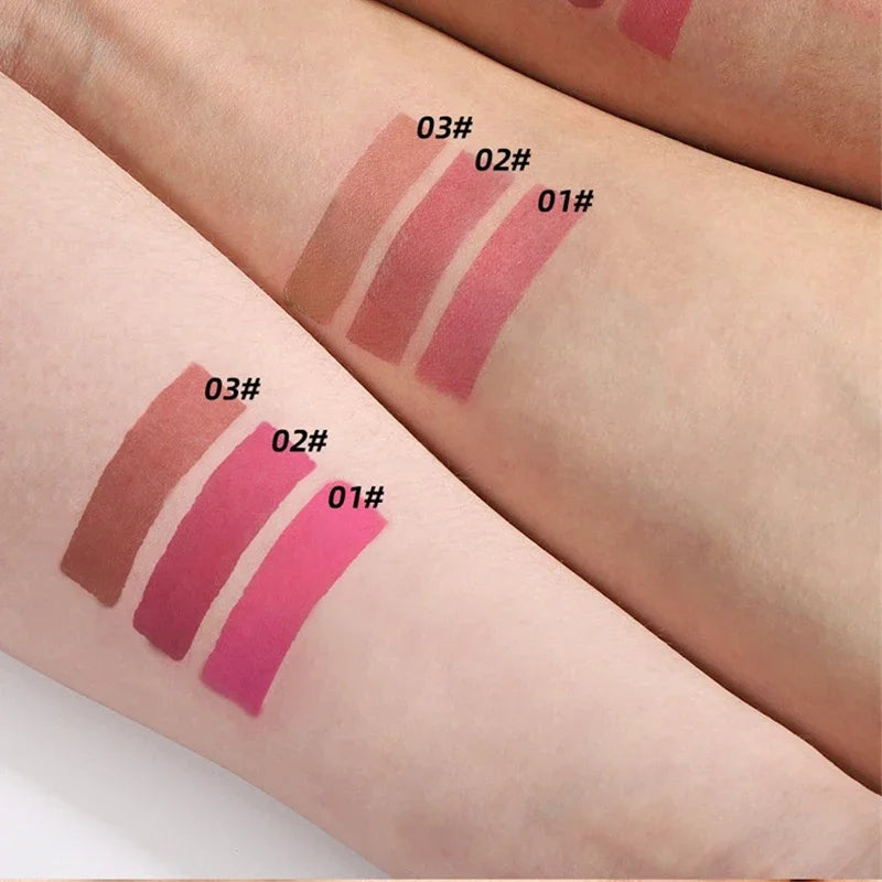 Three-shade Matte Lip Tattoo Liner display.