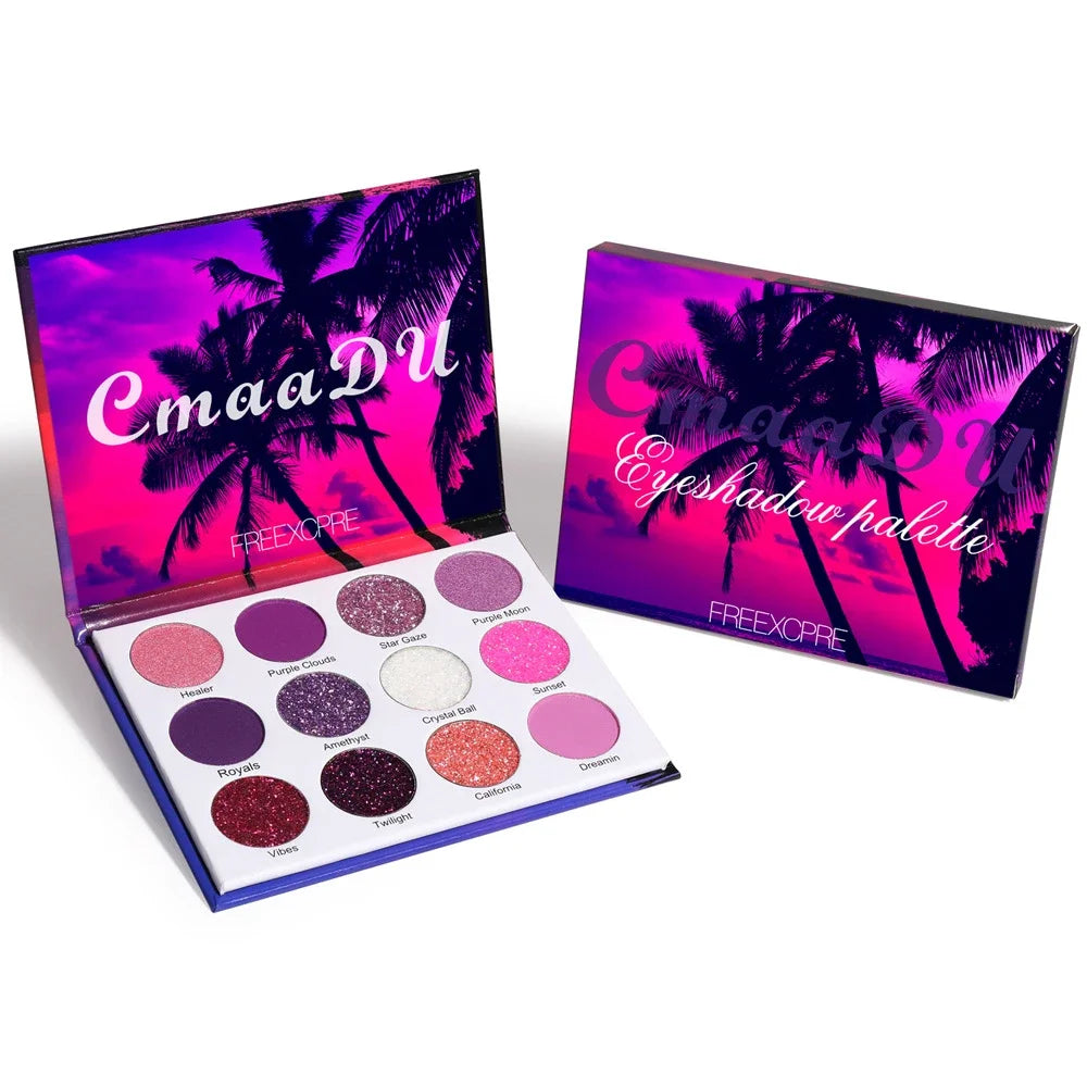 12-Color Mineral Eyeshadow Palette – Your Eyes Just Became the Main Event