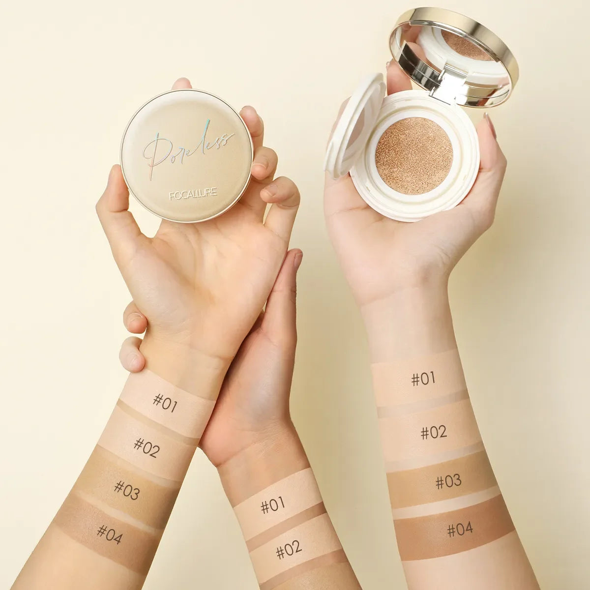FOCALLURE Waterproof Matte Air Cushion BB & CC Cream – Your Face’s Fierce Fix