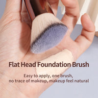 MAANGE 2-Piece Foundation Makeup Brush Set