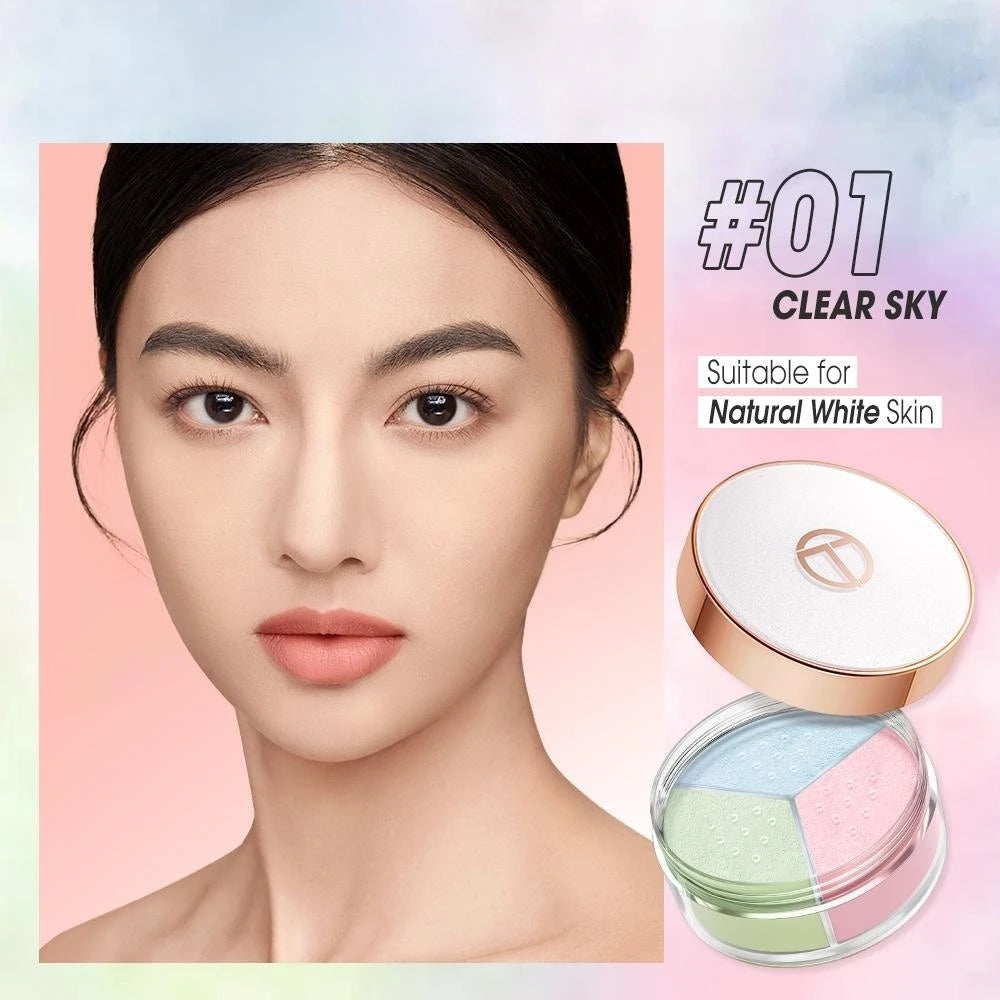 O.TWO.O 3-in-1 Loose Powder Face Powder