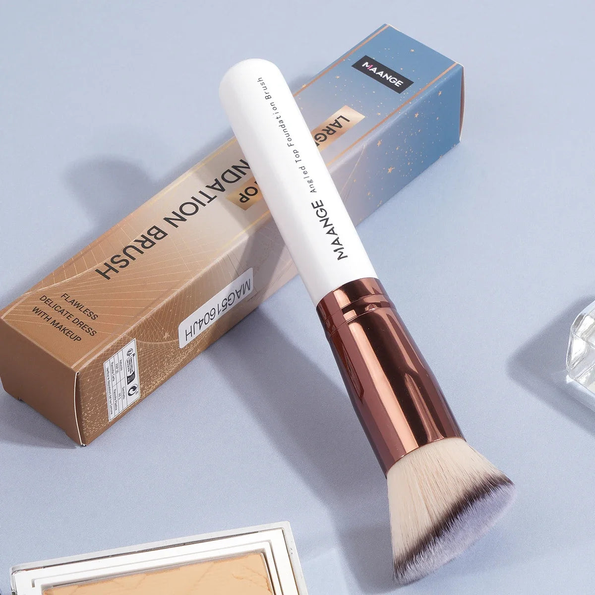 MAANGE 2-Piece Foundation Makeup Brush Set