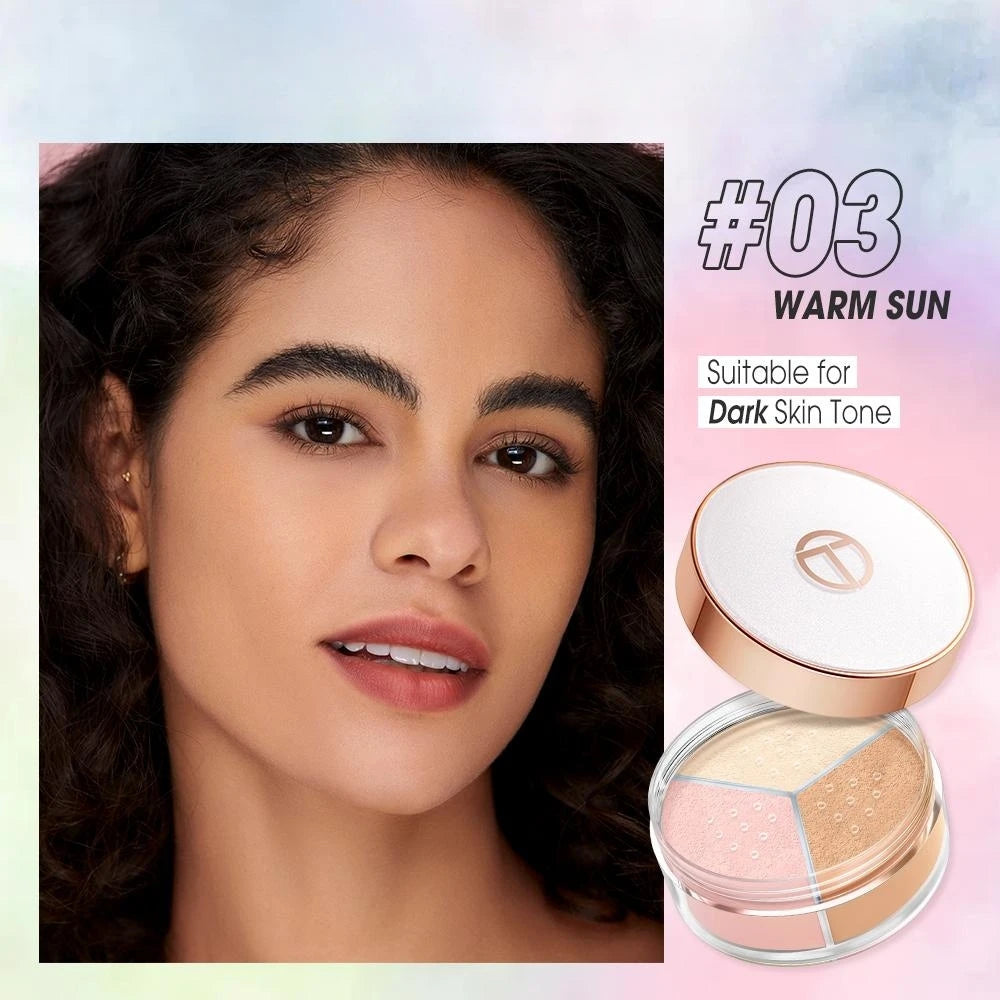 O.TWO.O 3-in-1 Loose Powder Face Powder