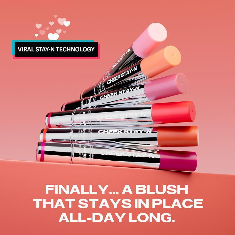Cheek Stay-N Liquid Cheek Blush Line-Up