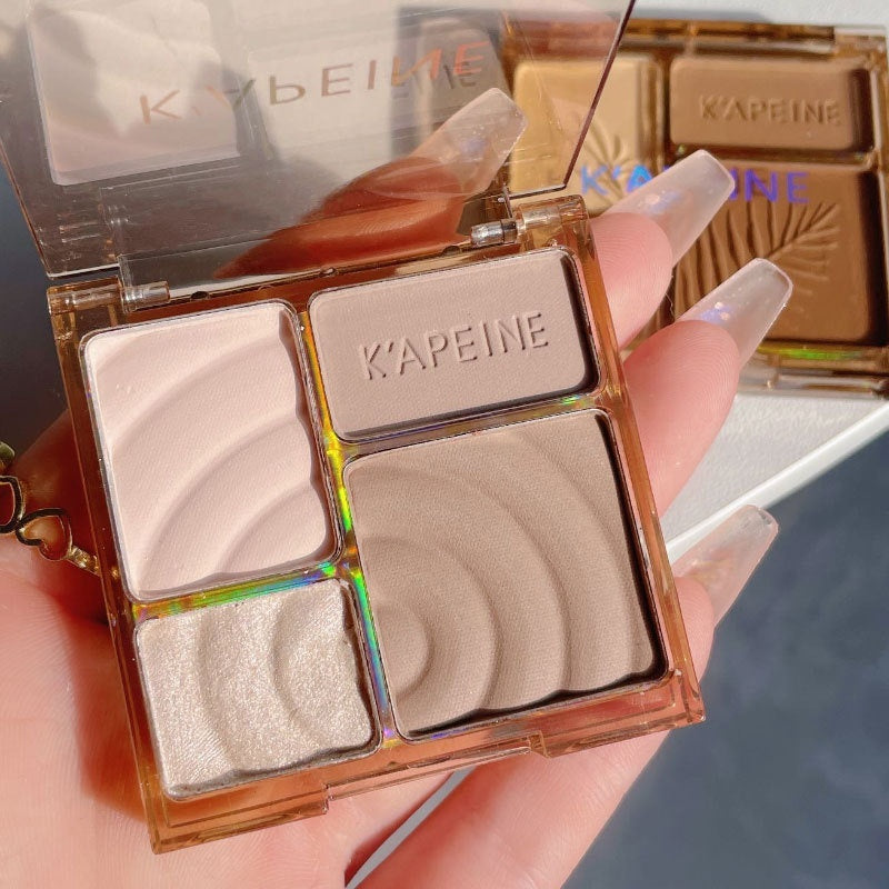 K’APEINE Highlight Palette with Water Wave design.