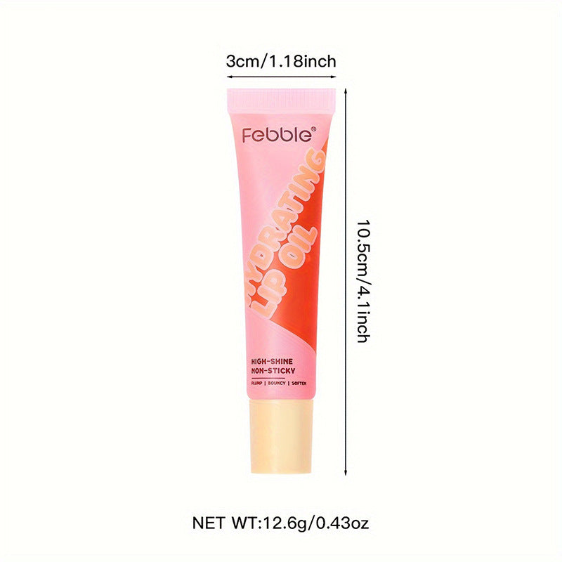 Woman applying High Shine Lip Oil with precision applicator.