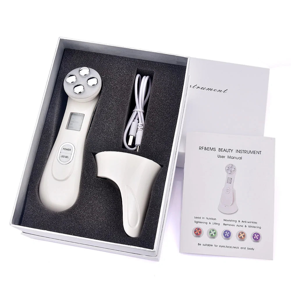 EMS Beauty Instrument with Photon Light – Your Skin’s Time Machine