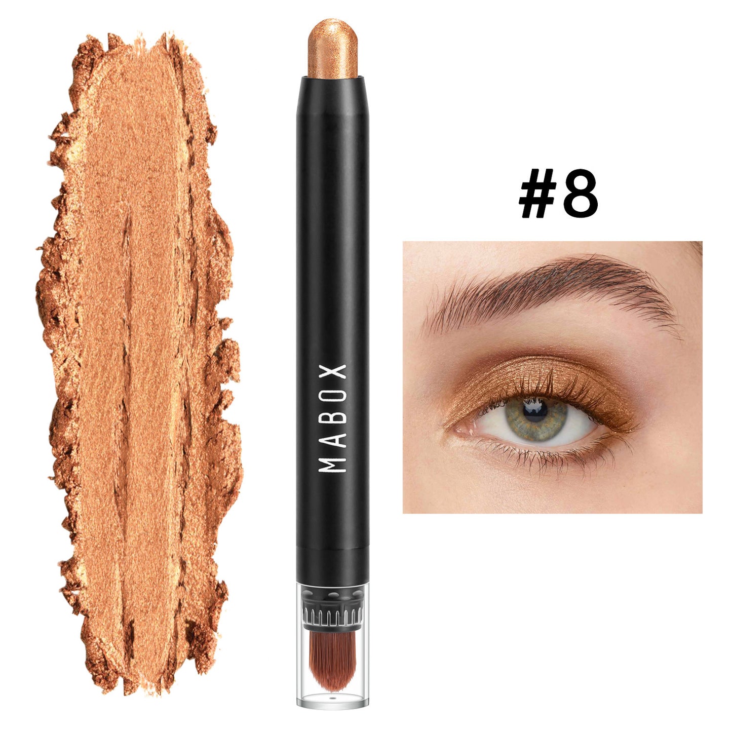 MABOX PrismGlow Waterproof Eyeshadow Sticks