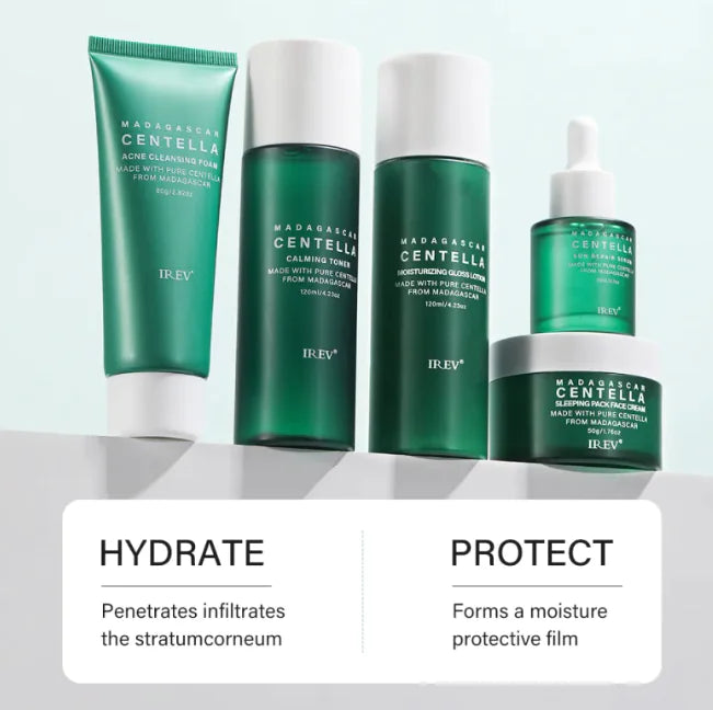 Centella Nourishing Moisturizer hydrating skin with eco-conscious formula.