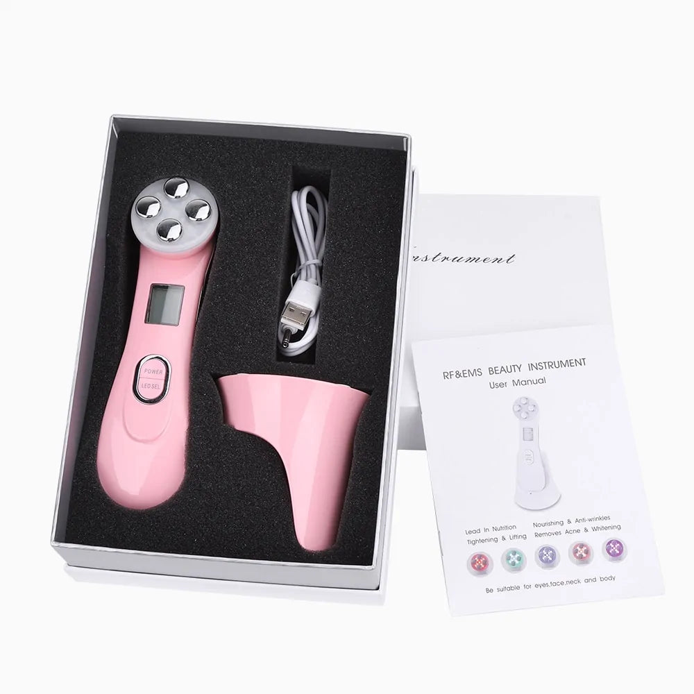 EMS Beauty Instrument with Photon Light – Your Skin’s Time Machine