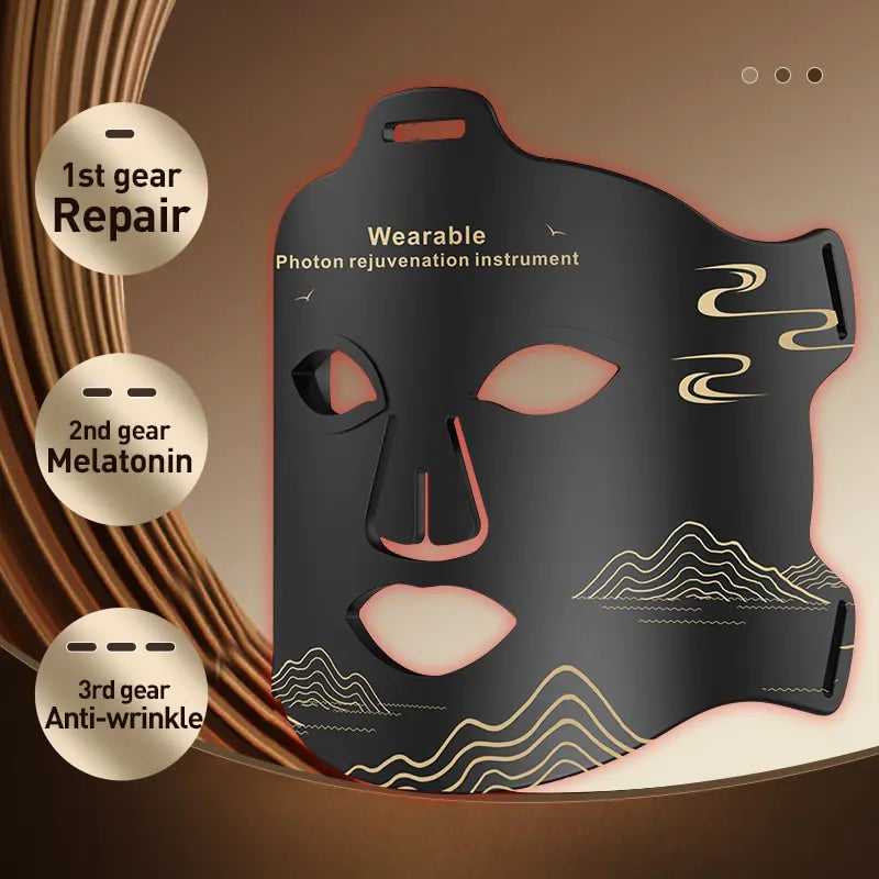 Red LED Light Therapy Mask-—rejuvenate at home