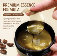 Caffeine Gel Eye Mask – Reduces Fine Lines & Revitalizes Skin.