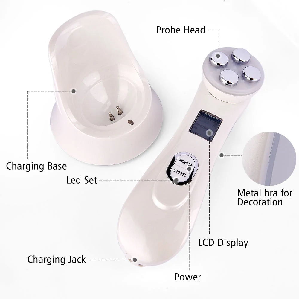 EMS Beauty Instrument with Photon Light – Your Skin’s Time Machine
