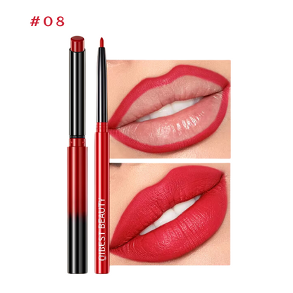 QIBEST Lipstick Pencil Waterproof matte