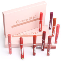 CmaaDu 10 Piece Luxury Matte Lipstick Set