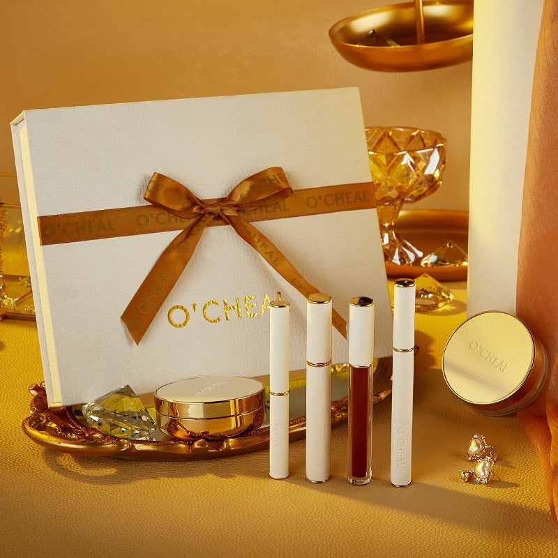 O'CHEAL Ivory Cosmetic Set - Beauty Unstoppable