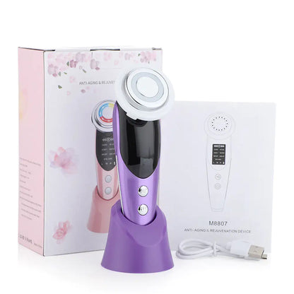 7-in-1 Anti-Aging Facial Massager – Professional Results, Right at Your Fingertips