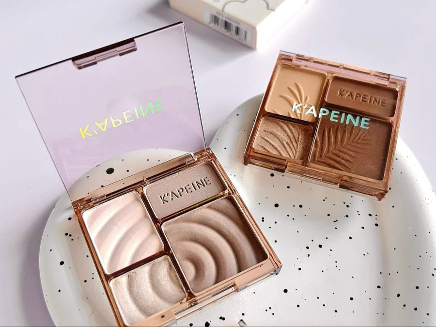 K’APEINE Matte Brightening Highlight Eyeshadow Palette - Beauty Unstoppable eye shadow