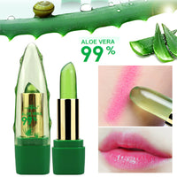 Lips with Identity Sheer Aloe Vera Lipstick – aloe vera color-changing glow