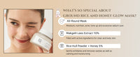 Ground Rice and Honey Glow Mask Korean Skin Care