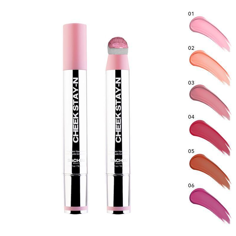 Cheek Stay-N Liquid Cheek Blush Line-Up - Beauty Unstoppable Lip Gloss