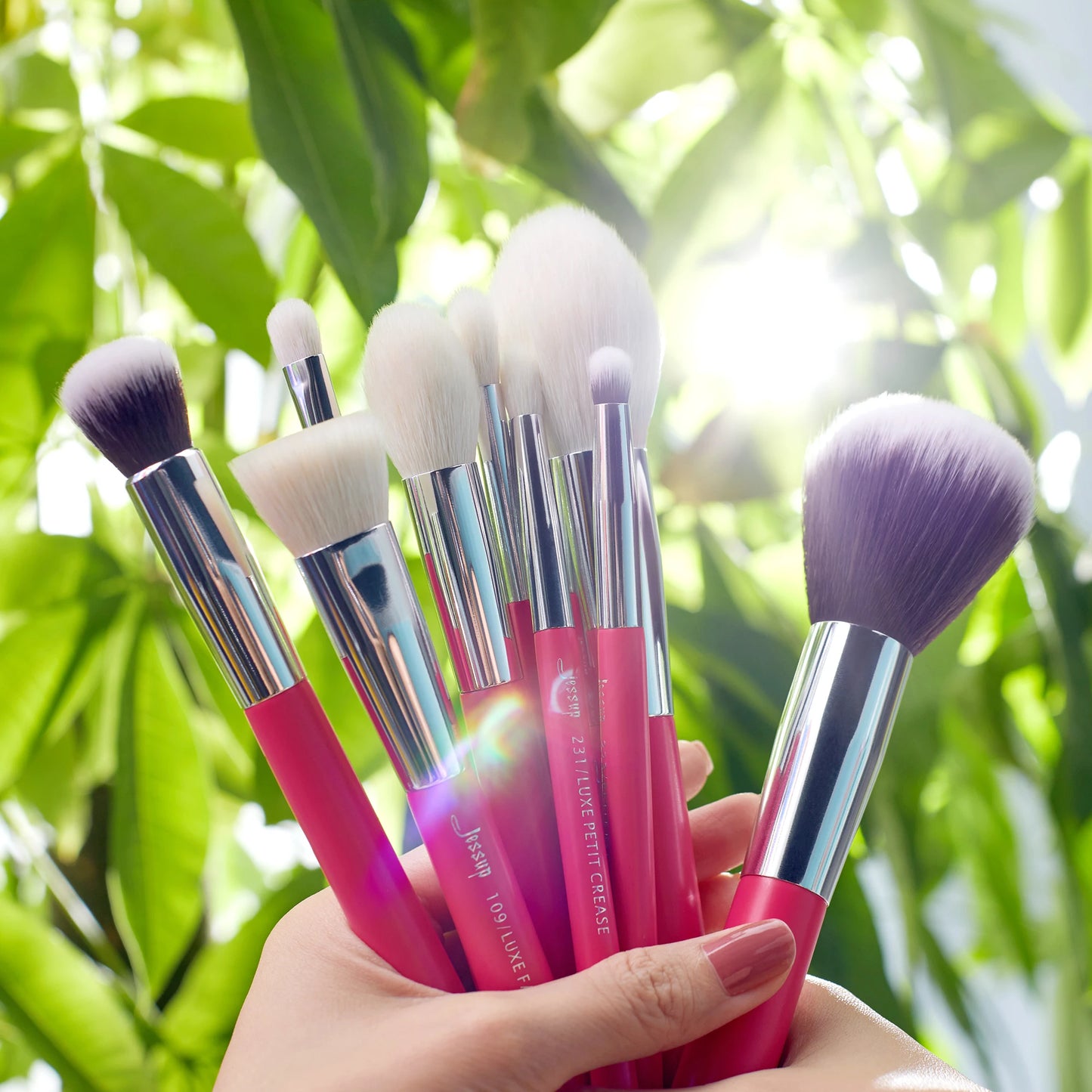 25-Piece Pink Makeup Brush Set - Beauty Unstoppable