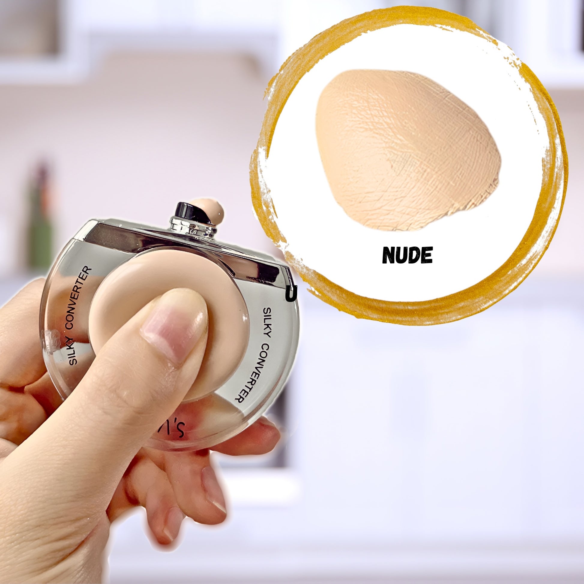 Nude shade foundation
