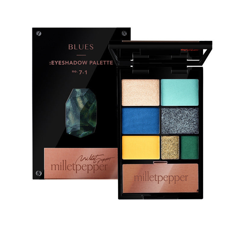 Millet Pepper Line - Blues, Disco, EDM & Metal Luxe Eyeshadow - Beauty Unstoppable eye shadow