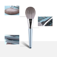 Applying Everyday Wool Makeup Brush Set – quality wool brushes for daily glow