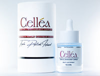 CELLÉA skincare product packaging on a white background