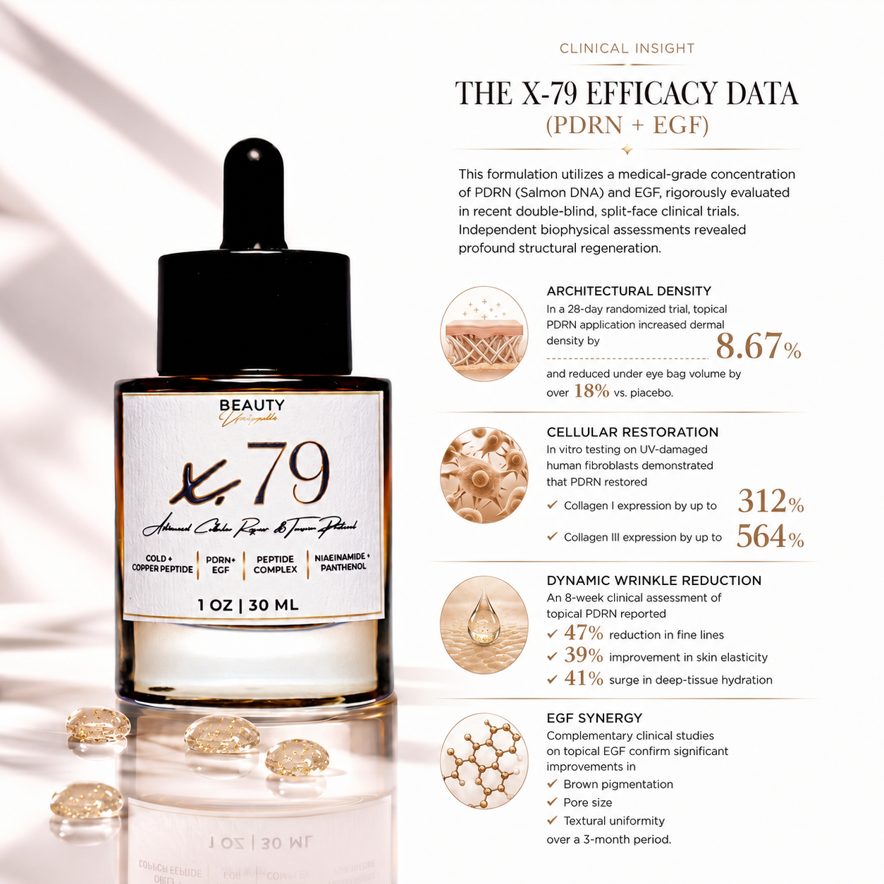 X. 79 - PDRN & EGF Gold Serum — view 4
