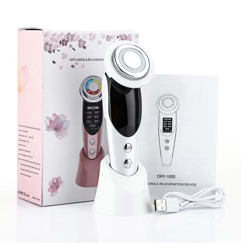 7-in-1 Anti-Aging Facial Massager – Professional Results, Right at Your Fingertips